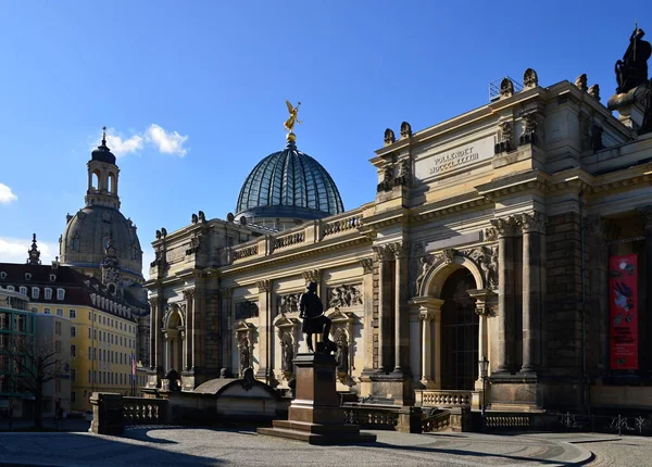 Edifício Histórico Cidade Velha Dresden Capital Saxónia — Fotografia de Stock