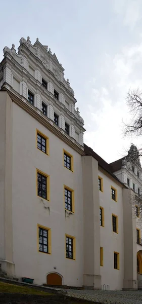 Ιστορικό Κτίριο Στην Παλιά Πόλη Της Bautzen Σαξονία — Φωτογραφία Αρχείου