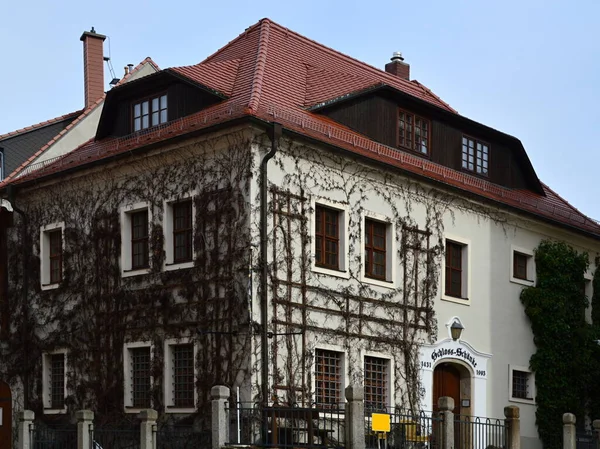 Historisches Gebäude Der Altstadt Von Bautzen Sachsen — Stockfoto