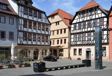 Historical Building in the Old Town of Schmalkalden, Thuringia