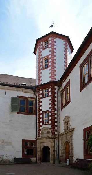 Castelo Histórico Cidade Velha Schmalkalden Turíngia — Fotografia de Stock
