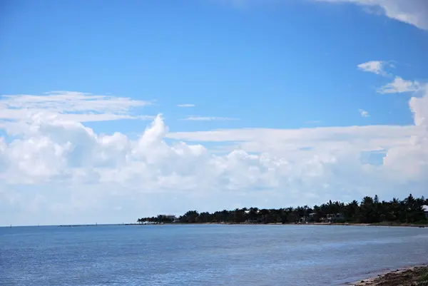 Panorama Overseas Highway Sulle Florida Keys — Foto Stock