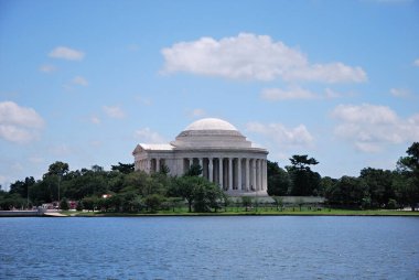 Washington D.C. 'deki Jefferson Memorial, Birleşik Devletler' in başkenti.