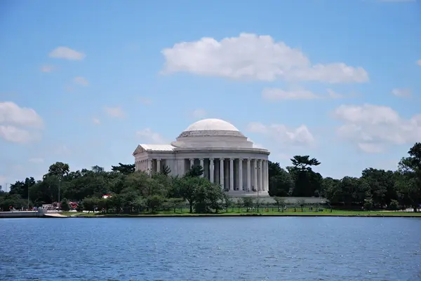 Jefferson Memorial Washington Der Hauptstadt Der Vereinigten Staaten — Stockfoto