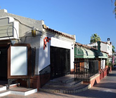 Palm Springs, Kaliforniya 'da Sokak Sahnesi