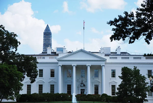 Fehér Ház Washingtonban Egyesült Államok Fővárosában — Stock Fotó