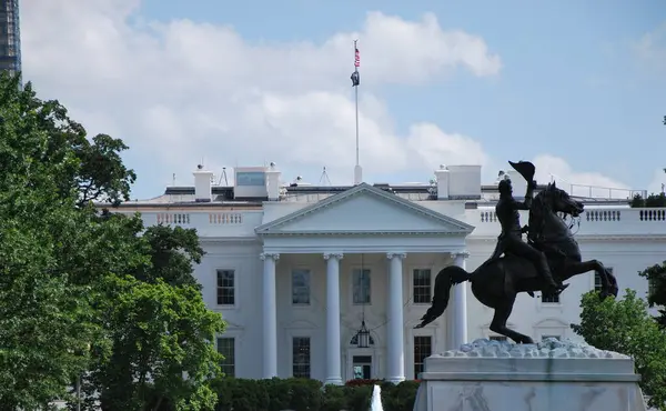 Casa Bianca Washington Capitale Degli Stati Uniti — Foto Stock