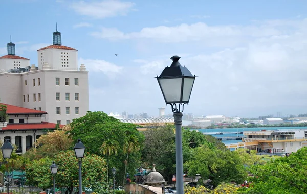Панорама Порту Сан Хуан Столиці Пуерто Рико — стокове фото