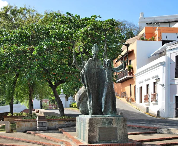 Plaza Casco Antiguo San Juan Capital Puerto Rico — Foto de Stock