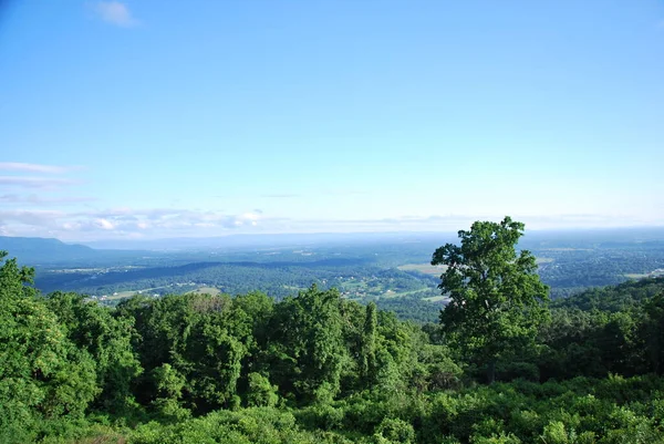 Panorama Peisaj Din Parcul Național Shenandoah Virginia — Fotografie, imagine de stoc