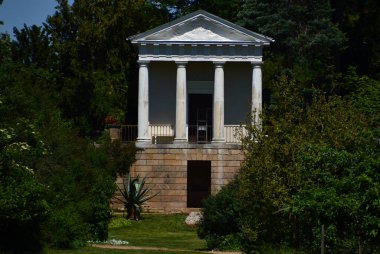 Tarihi Kale ve Park Woerlitz, Saksonya - Anhalt