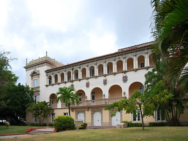 Zabytkowy Budynek Starym Mieście San Juan Stolicy Portoryko — Zdjęcie stockowe