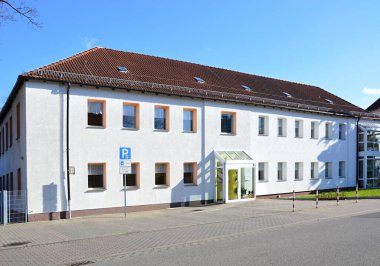 Bitterfeld, Saksonya 'daki Tarihi Bina Anhalt