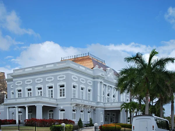 Историческое Здание Старом Городе Сан Хуан Столице Пуэрто Рико — стоковое фото