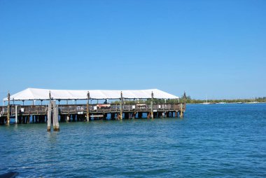 Florida KeyW 'de Key West' te Meksika Körfezi 'nde gezinti.