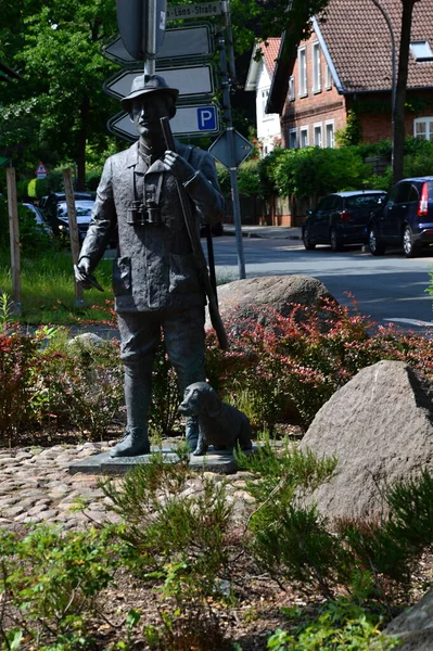 Loens Memorial in the Town Walsrode, Lower Saxony