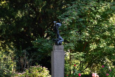 Berlin 'deki Friedenau Mahallesi' ndeki mezarlık, Almanya 'nın başkenti.