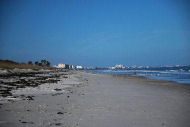 Atlantik 'teki Panorama Cocoa Beach, Florida