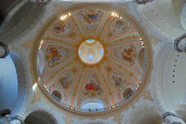 Saksonya 'nın başkenti Dresden' deki tarihi kilise.