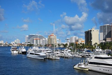 Fort Lauderdale 'deki Marina Atlantik, Florida