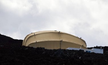 Mauna Loa 'daki gözlemevi, Hawaii' deki Volkan