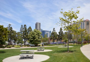 San Diego, California 'nın Panoraması