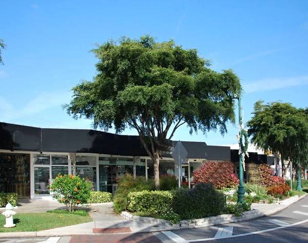 Napoli şehir merkezindeki sokak manzarası Meksika Körfezi, Florida