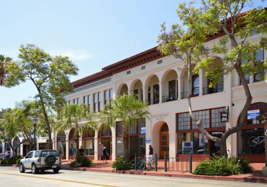 Santa Barbara, Kaliforniya 'da Sokak Sahnesi