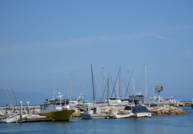 Marina, Santa Barbara, Kaliforniya 'da Pasifik' te