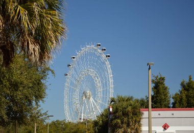 Orlando, Florida 'daki International Drive' da Gig Wheel.