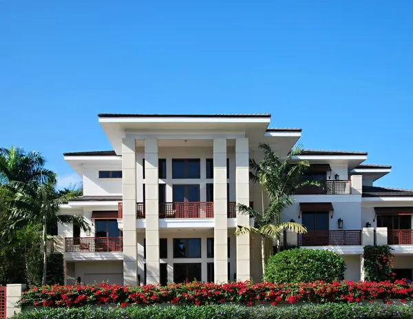 Napoli şehir merkezindeki sokak manzarası Meksika Körfezi, Florida