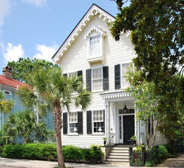 Güney Carolina, Charleston 'daki tarihi bina.
