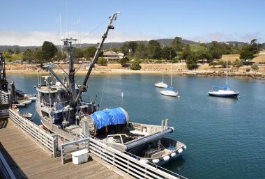 Monterey, California 'daki Pasifik Rıhtımı.