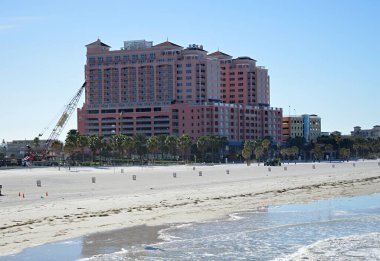 Clearwater Beach, Florida 'daki Meksika Körfezi Panorama