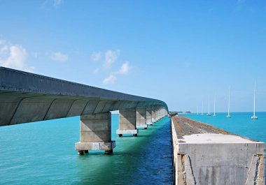Florida Keys 'deki Denizaşırı Otoyol Köprüsü