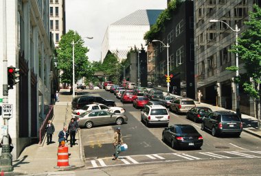 Seattle, Washington 'da Sokak Sahnesi