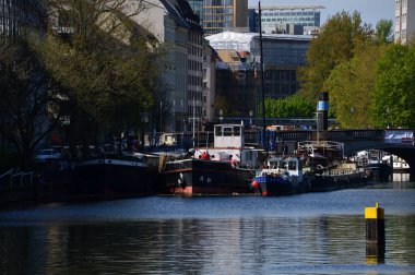 Almanya 'nın başkenti Berlin' in komşu Mitte 'deki River Spree Müzesi.