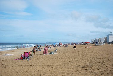 Atlantik 'teki Panorama Virginia Sahili' nde