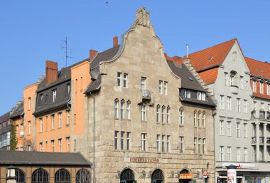 Historical Rail Way Station Hohenzollerndamm in the Neighborhood Wilmersdorf in Berlin, the Capital City of Germany