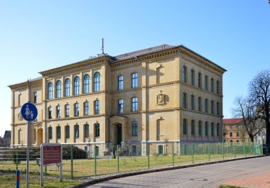 Bitterfeld, Saksonya 'daki Tarihi Bina Anhalt