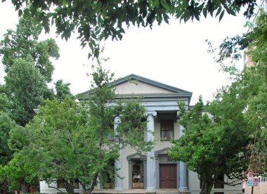 Virginia 'nın başkenti Richmond' daki tarihi bina.