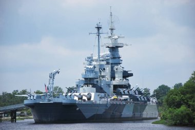 Wilmington, Kuzey Carolina 'daki Tarihi Savaş Gemisi
