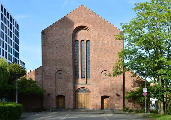 stock image Church in Duesseldorf, the Capital of North Rhine - Westphalia