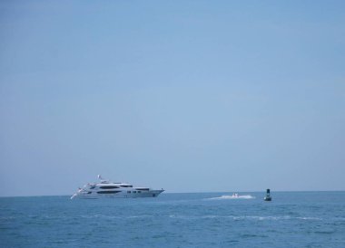 Florida Keys 'te Key West' te Meksika Körfezi 'nde tekneler