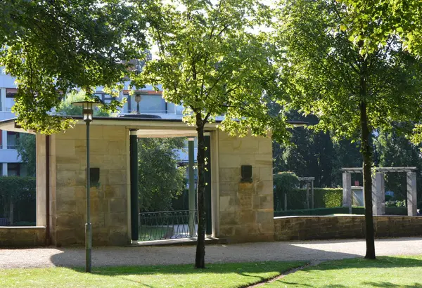 stock image Park in the Town Bad Pyrmont, Lower Saxony