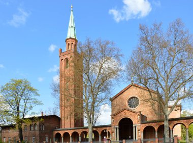 Berlin 'deki Mahalle Moabit Kilisesi, Almanya' nın başkenti