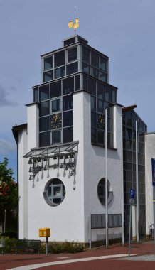 Bad Fallingbostel, Aşağı Saksonya 'daki Modern Belediye Binası