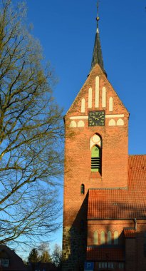 Bispingen kasabasındaki tarihi kilise, Aşağı Saksonya