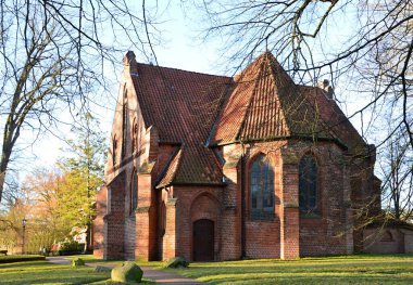 Town Munster 'daki Tarihi Kilise, Aşağı Saksonya