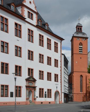 Ren Diyarı 'nın başkenti Mainz' deki Tarihi Bina - Palatinate